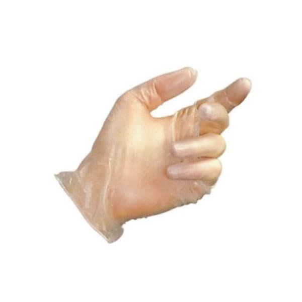 Caja 1000 guantes vinilo sin polvo transparentes